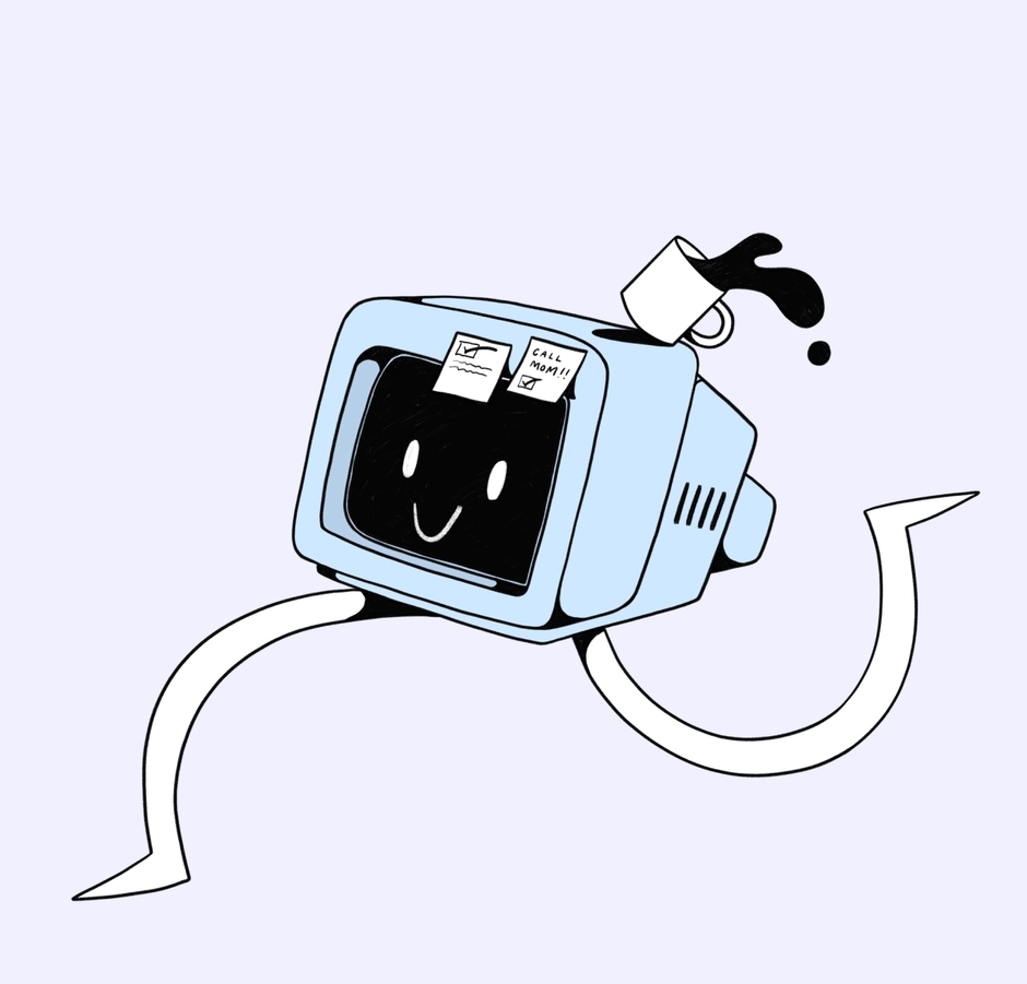computer running