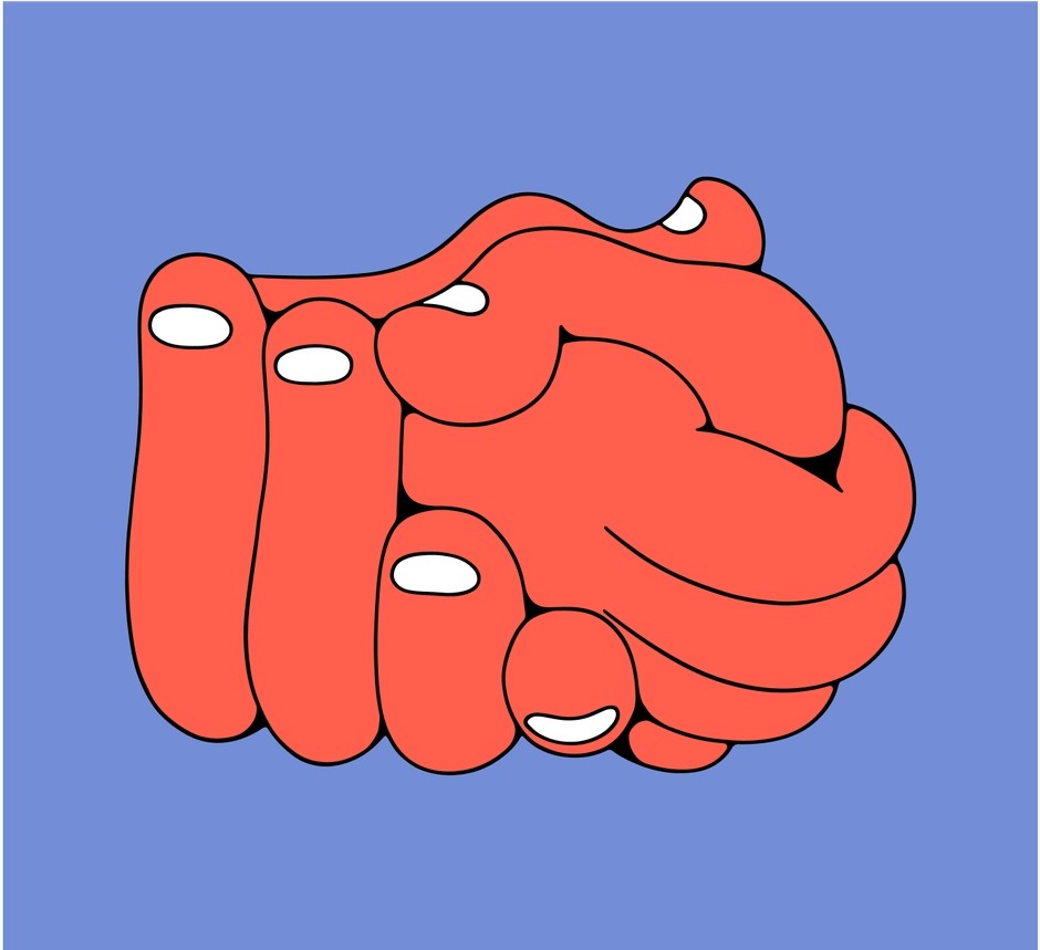 hands together